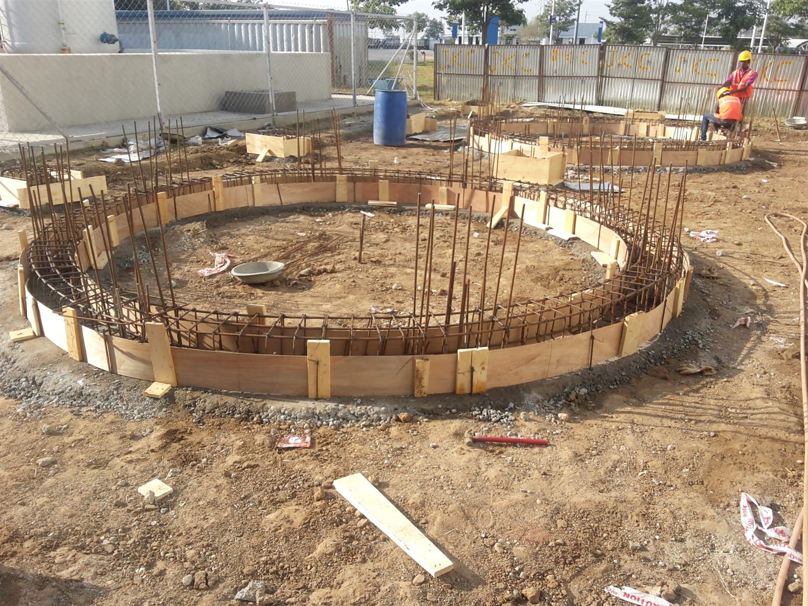 Circular Machine Foundation
