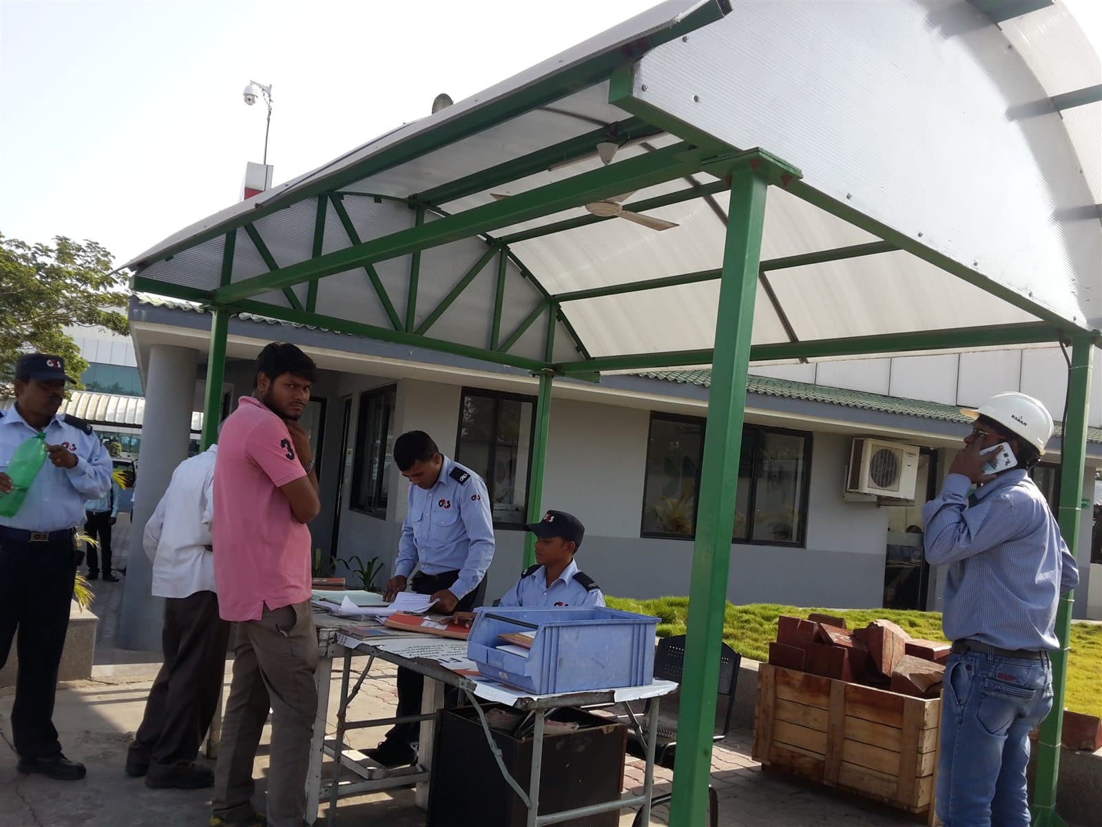 Industrial Shed Frame Inspection