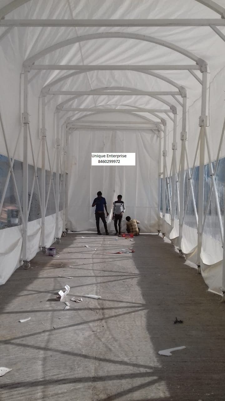 Portable Retractable Tent Interior