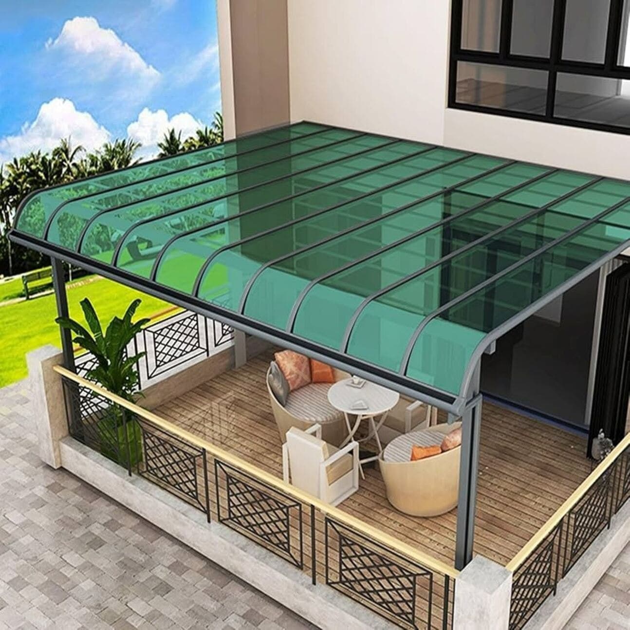 Polycarbonate Roofing System